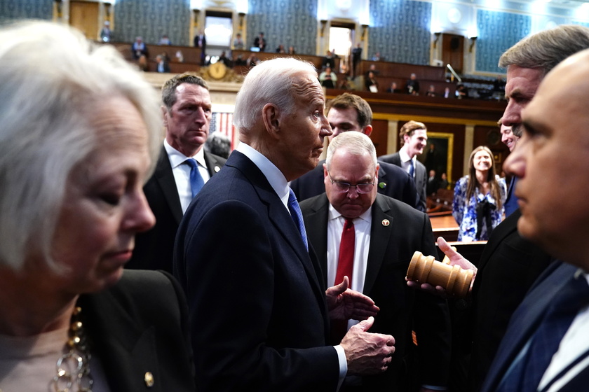 US President Joe Biden 's Third State of the Union Address - RIPRODUZIONE RISERVATA