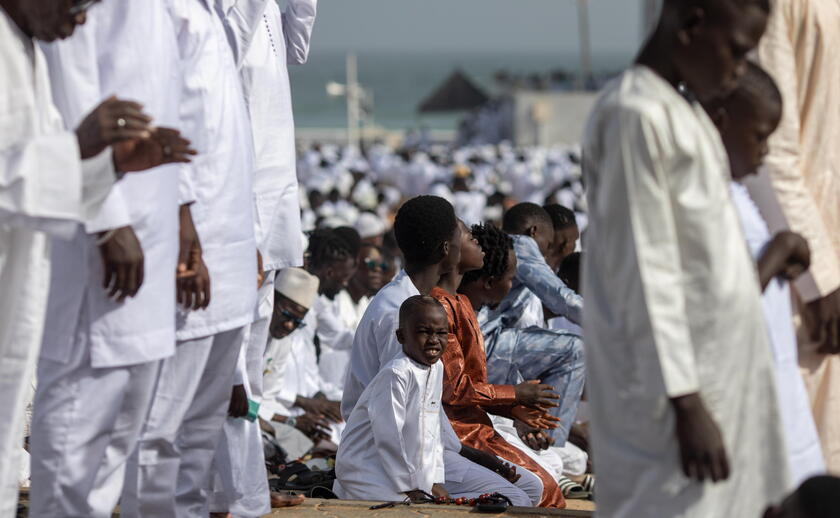 Muslims observe Eid al-Fitr in Senegal © ANSA/EPA