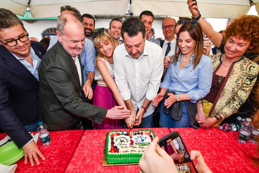 Festa della Lega a Varese - RIPRODUZIONE RISERVATA