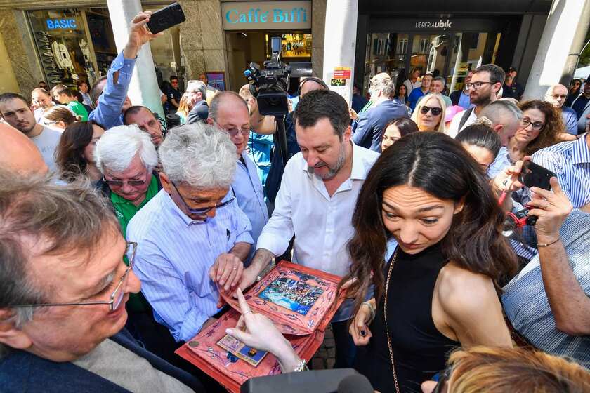 Festa della Lega a Varese - RIPRODUZIONE RISERVATA