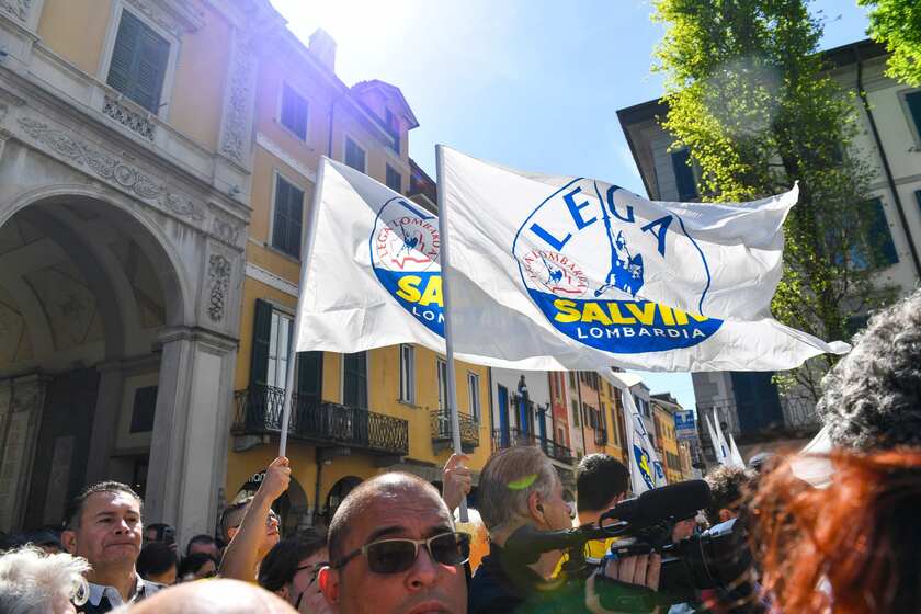 Festa della Lega a Varese - RIPRODUZIONE RISERVATA