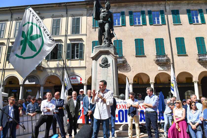 Festa della Lega a Varese - RIPRODUZIONE RISERVATA