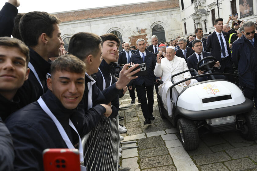 Il Papa a Venezia