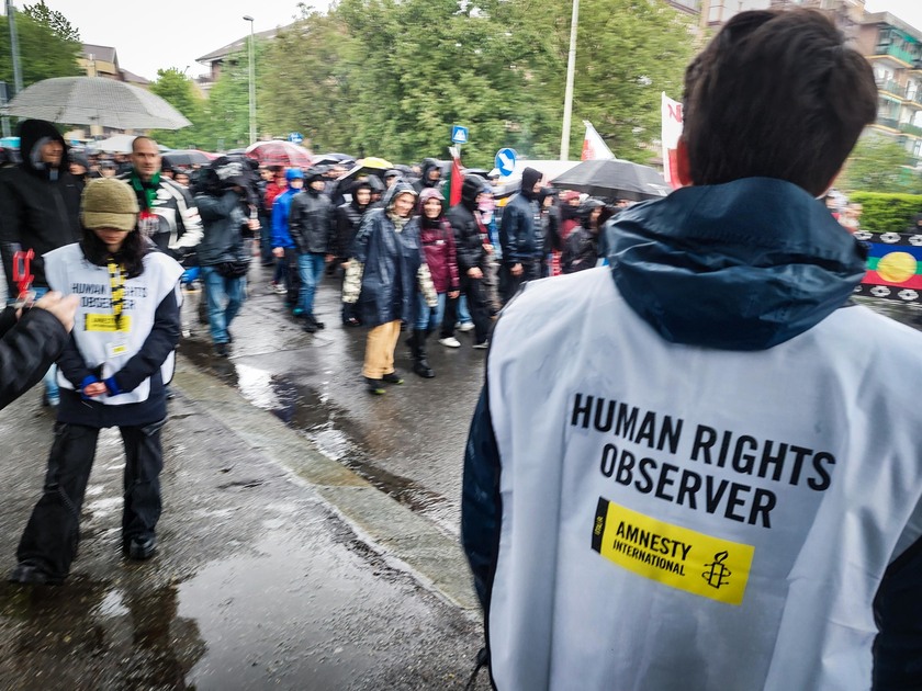 G7: partita la manifestazione a Venaria Reale contro il vertice