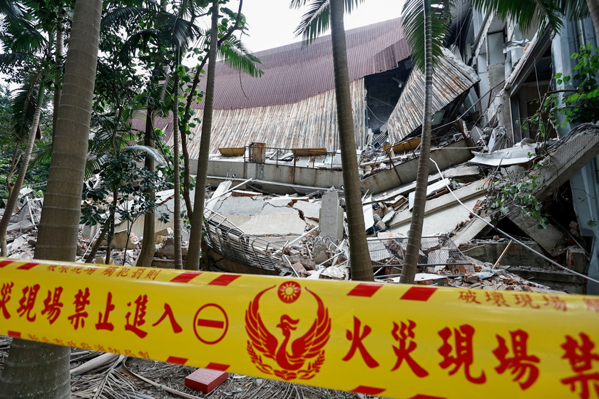 Aftermath of a magnitude 7.5 earthquake near Hualien - RIPRODUZIONE RISERVATA