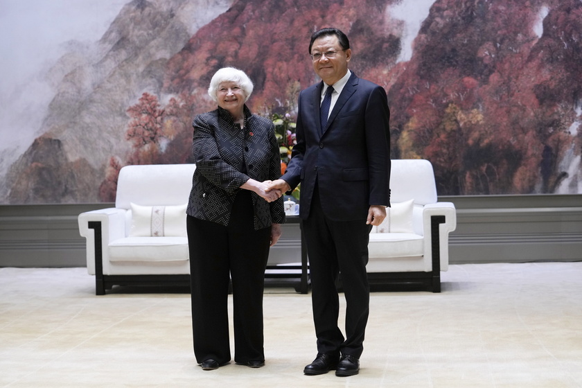 US Treasury Secretary Janet Yellen visits China - RIPRODUZIONE RISERVATA