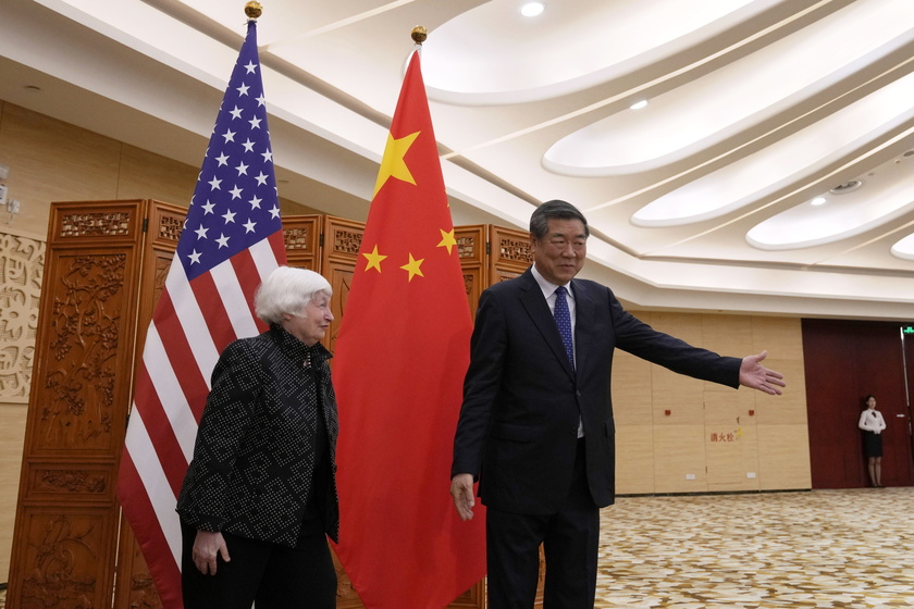 US Treasury Secretary Janet Yellen visits China - RIPRODUZIONE RISERVATA