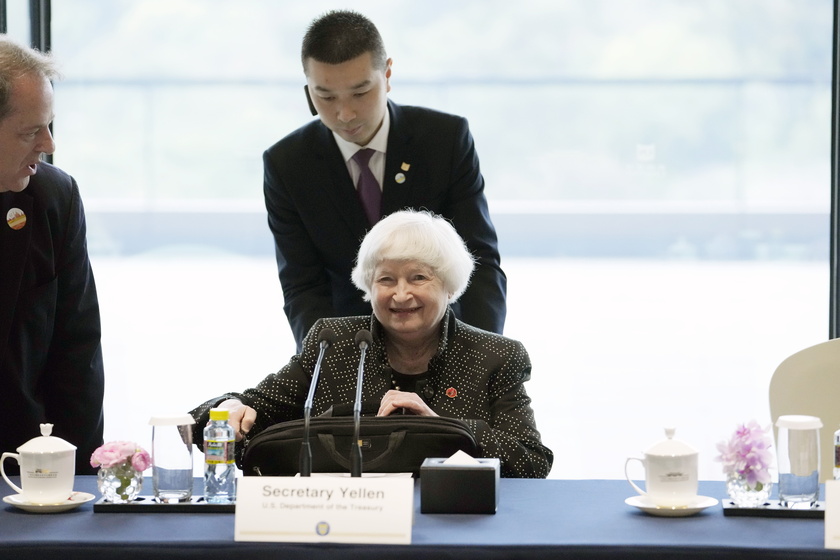 US Treasury Secretary Janet Yellen visits China - RIPRODUZIONE RISERVATA