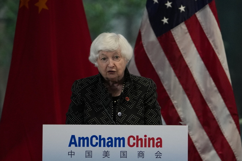 US Treasury Secretary Janet Yellen visits China - RIPRODUZIONE RISERVATA