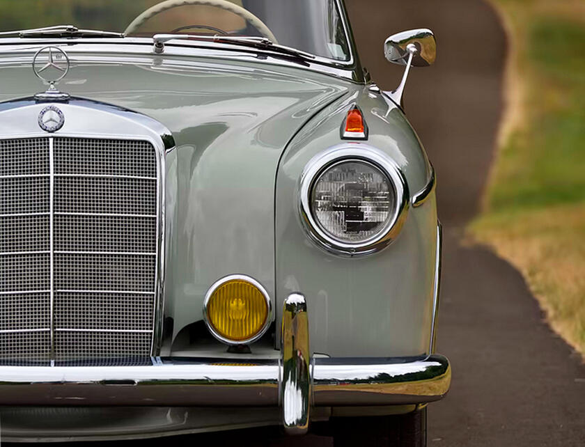 L 'immutato fascino della Mercedes 220 S Cabriolet 1958 © ANSA/New York International Auto Show