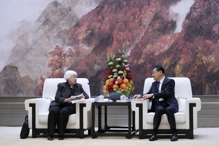 US Treasury Secretary Janet Yellen visits China - RIPRODUZIONE RISERVATA