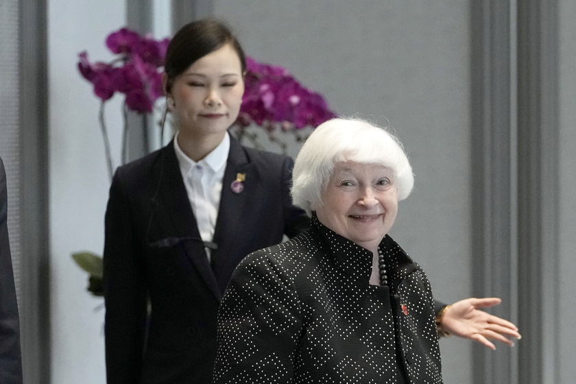 US Treasury Secretary Janet Yellen visits China - RIPRODUZIONE RISERVATA