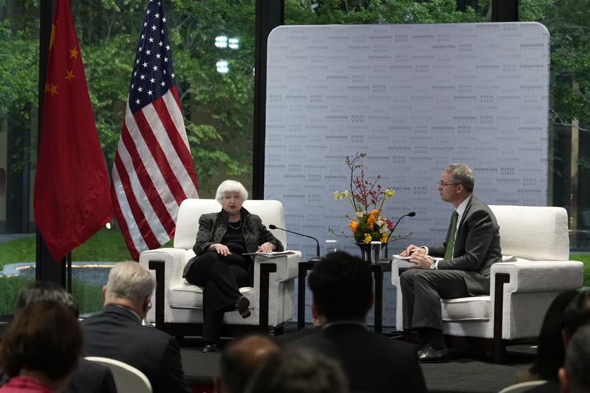 US Treasury Secretary Janet Yellen visits China - RIPRODUZIONE RISERVATA