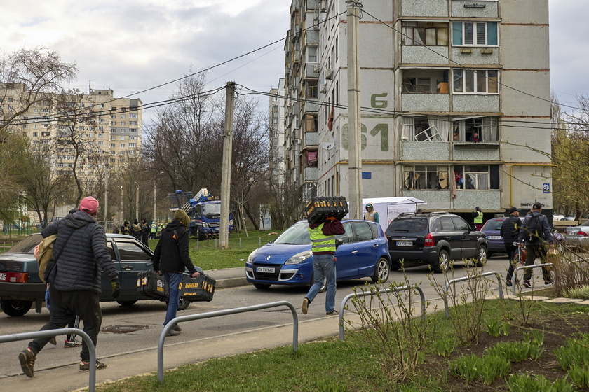 Rocket and drone attack on Kharkiv - RIPRODUZIONE RISERVATA