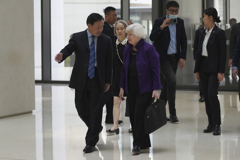 US Treasury Secretary Janet Yellen visits China - RIPRODUZIONE RISERVATA