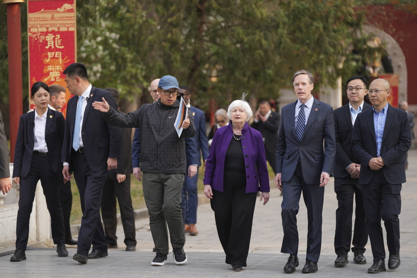 US Treasury Secretary Janet Yellen visits China - RIPRODUZIONE RISERVATA