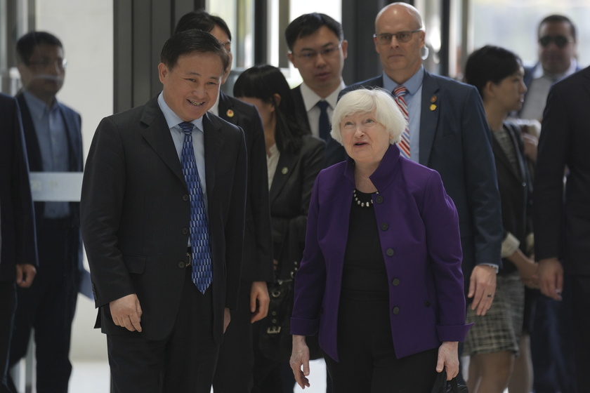 US Treasury Secretary Janet Yellen visits China - RIPRODUZIONE RISERVATA