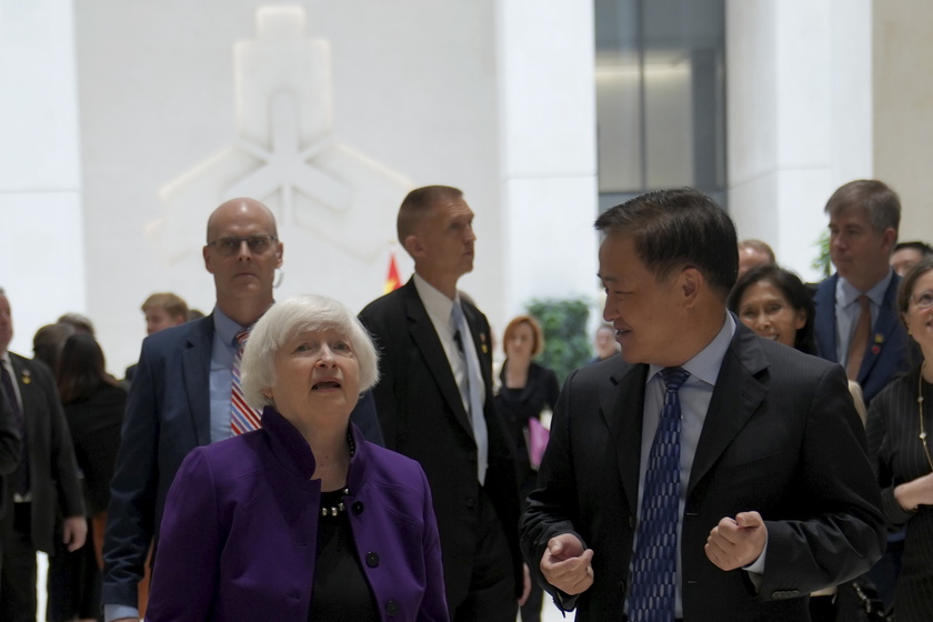 US Treasury Secretary Janet Yellen visits China - RIPRODUZIONE RISERVATA