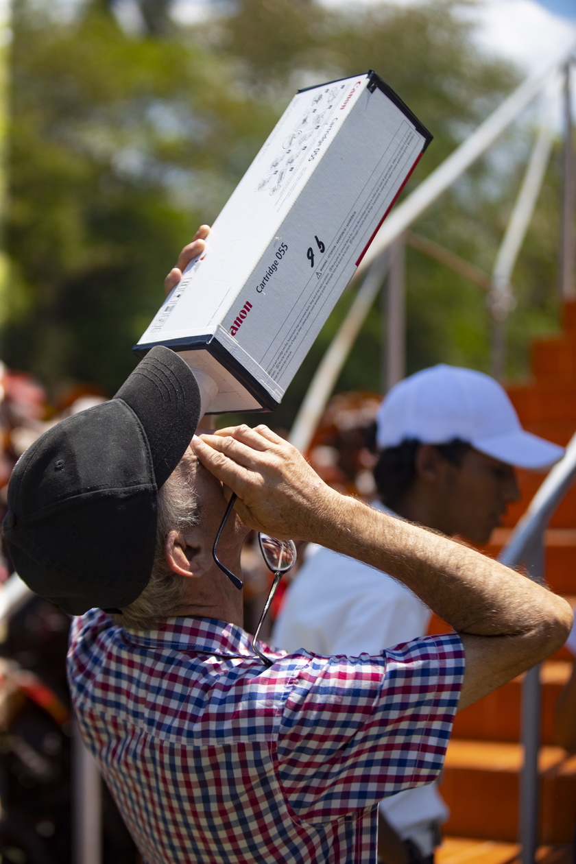 Partial view of the solar eclipse in Havana - RIPRODUZIONE RISERVATA