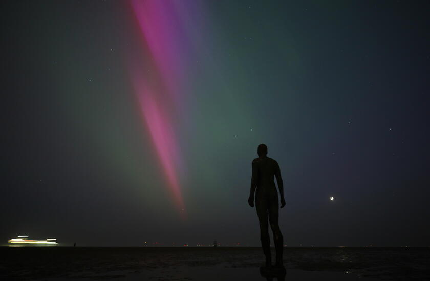 Northern lights visible in Britain