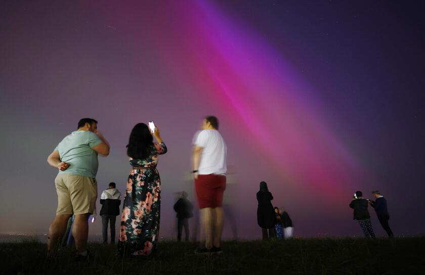 Northern lights visible in Britain