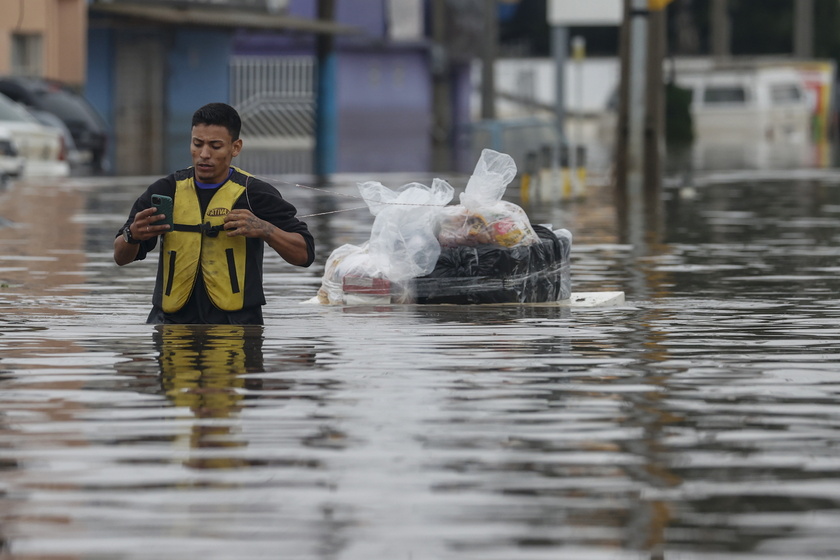 GALLERY - Continuano le inondazioni nel sud del Brasile a causa della ripresa dell'innalzamento dei fiumi