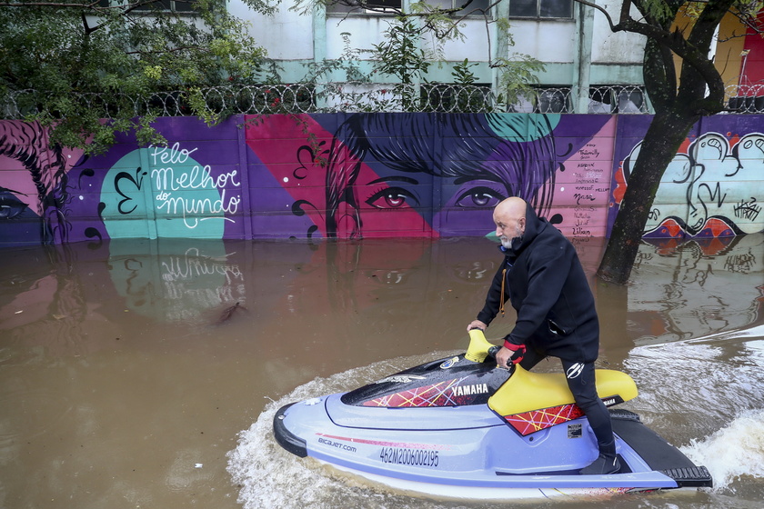 GALLERY - Continuano le inondazioni nel sud del Brasile a causa della ripresa dell'innalzamento dei fiumi