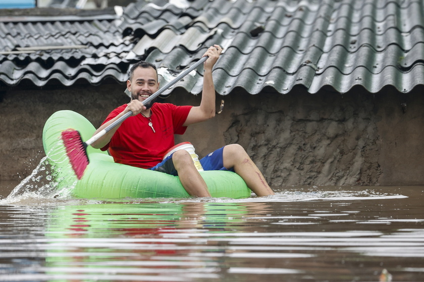 GALLERY - Continuano le inondazioni nel sud del Brasile a causa della ripresa dell'innalzamento dei fiumi