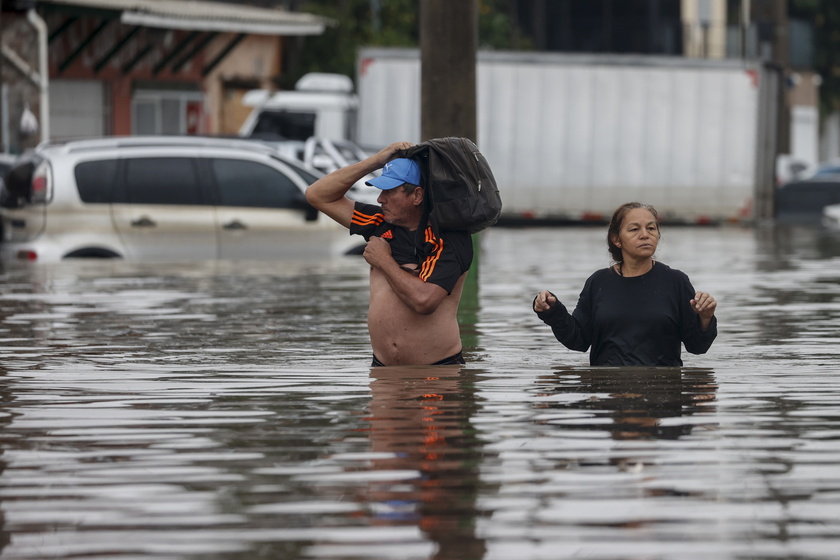 GALLERY - Continuano le inondazioni nel sud del Brasile a causa della ripresa dell'innalzamento dei fiumi