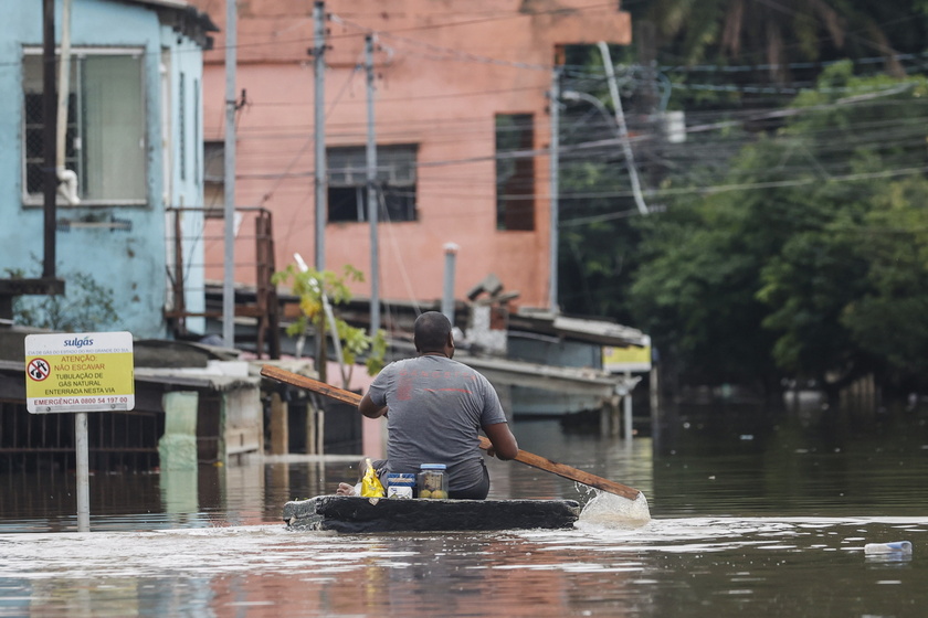 GALLERY - Continuano le inondazioni nel sud del Brasile a causa della ripresa dell'innalzamento dei fiumi