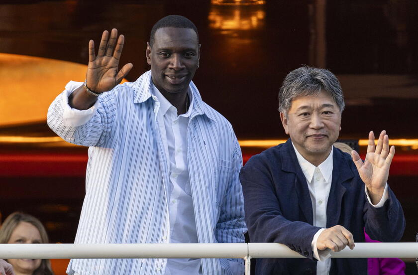 Omar Sy e Hirokazu Kore-eda