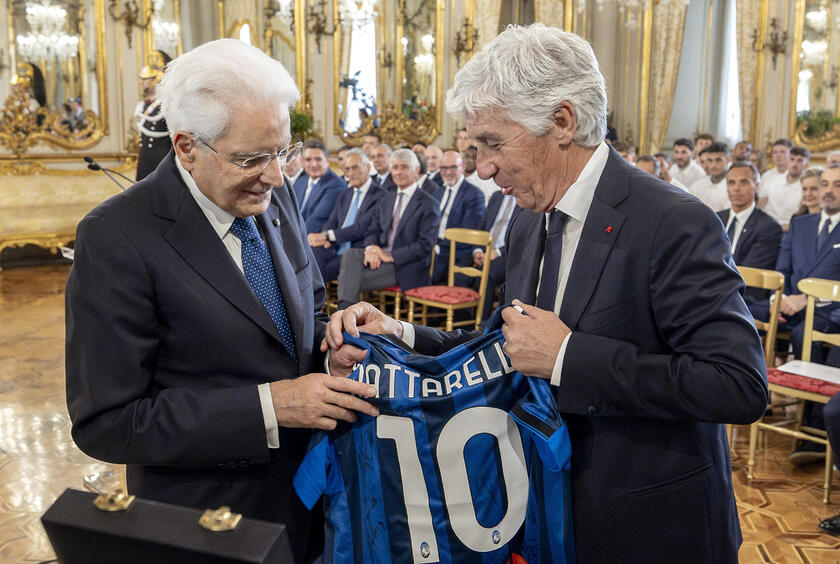 Mattarella riceve Juve e Atalanta, finaliste Coppa Italia