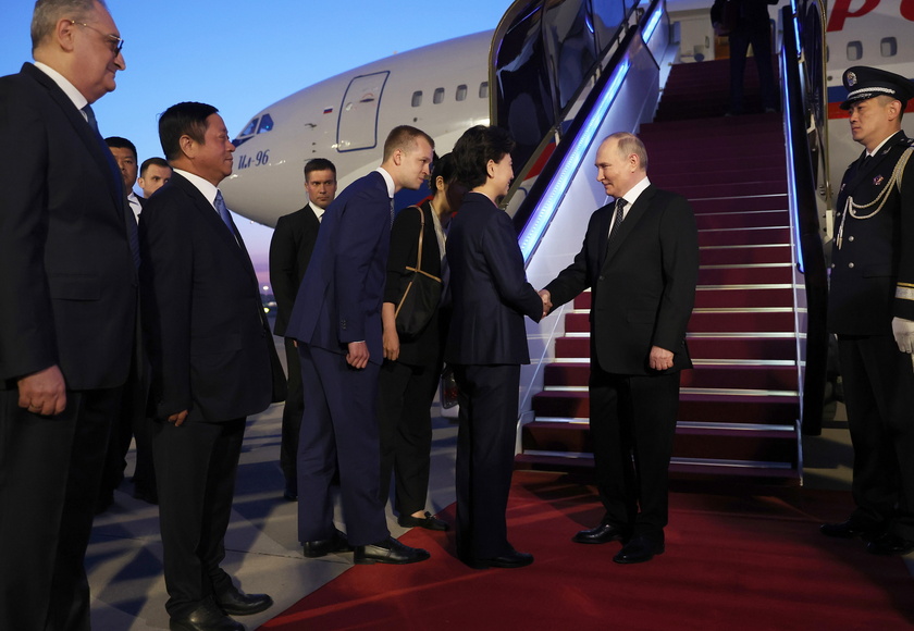 Russian President Vladimir Putin visits China