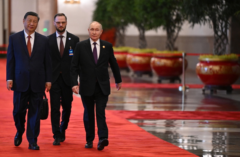 Russian President Vladimir Putin visits China