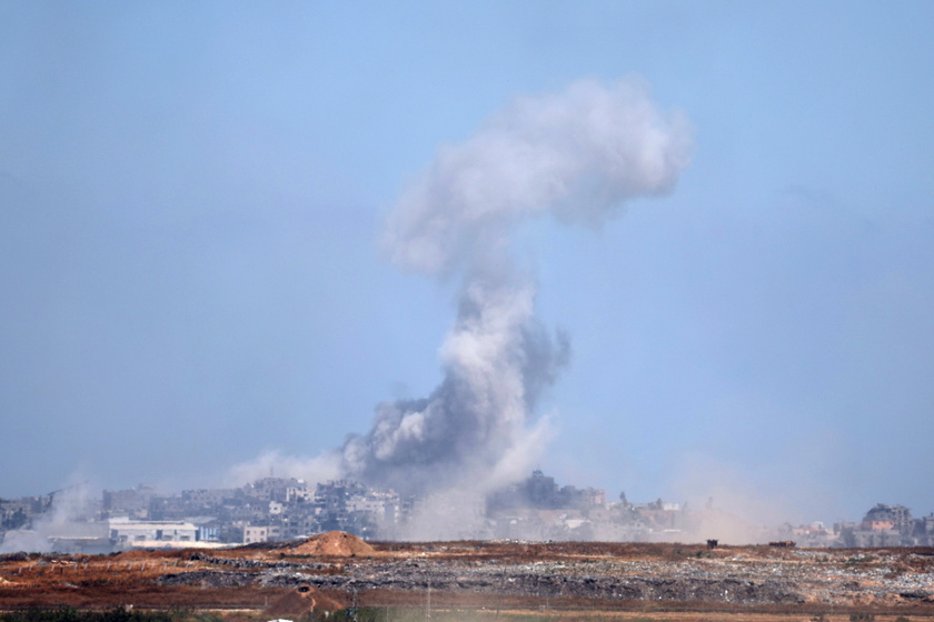 Israeli army airstrikes on Northern Gaza Strip