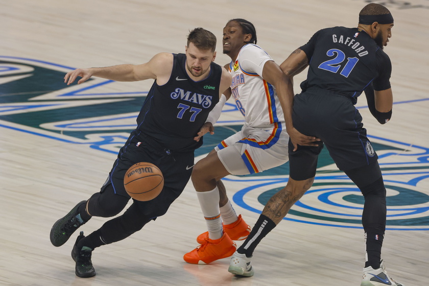 NBA Playoffs - Oklahoma City Thunder at Dallas Mavericks