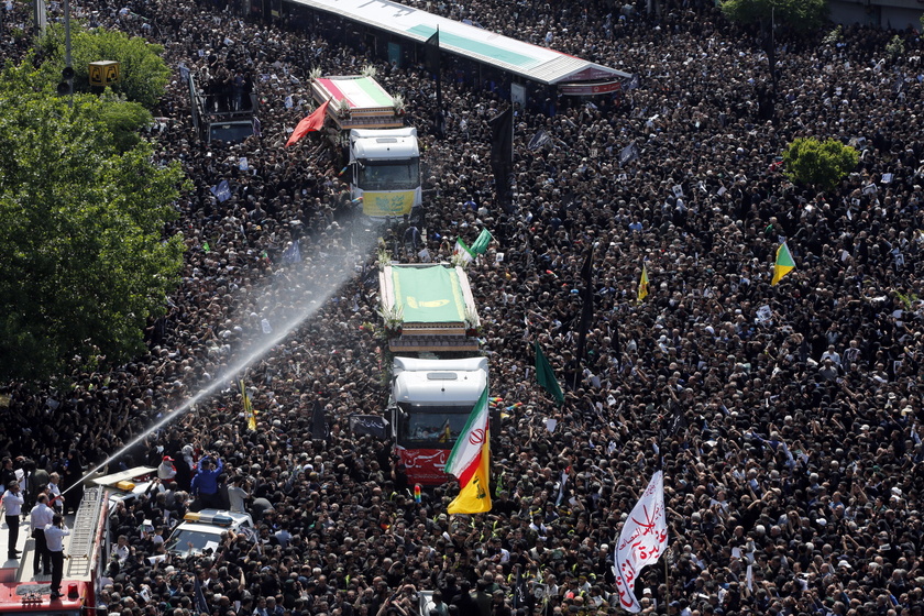 Iran holds funeral for late president Raisi