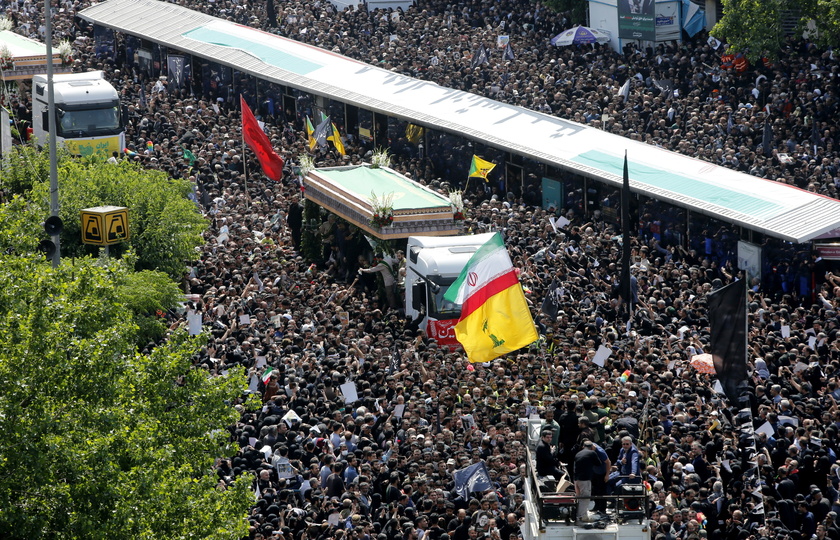 Iran holds funeral procession for late president Ebrahim Raisi