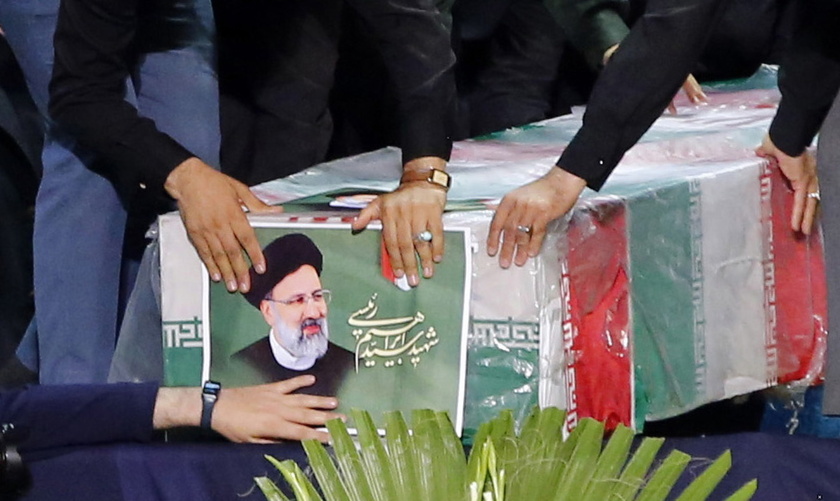 Iran holds funeral processions for late president Ebrahim Raisi