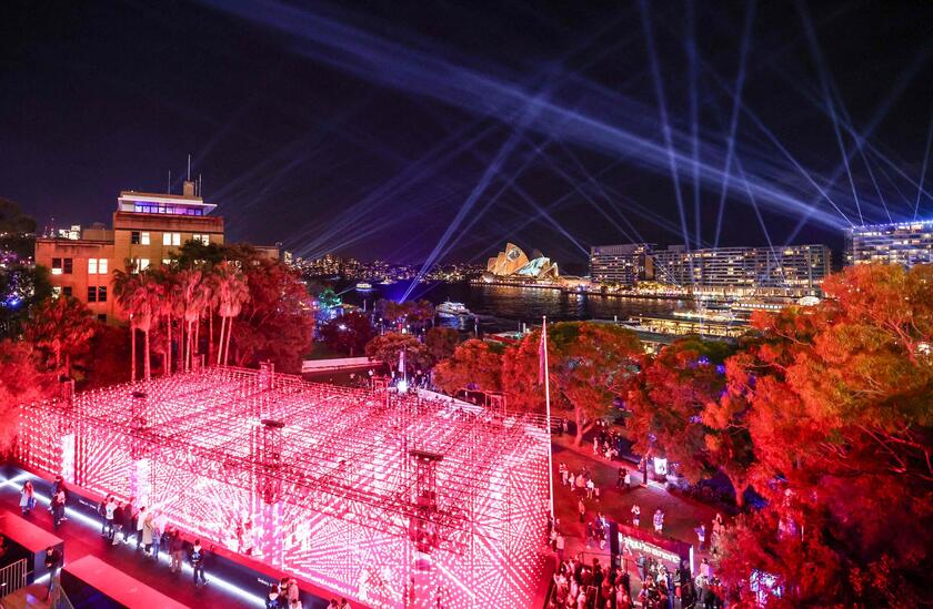 Vivid Sydney: lo spettacolo del festival delle luci