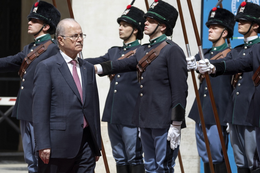 State of Palestine Prime Minister Mohammad Mustafa visits Italy