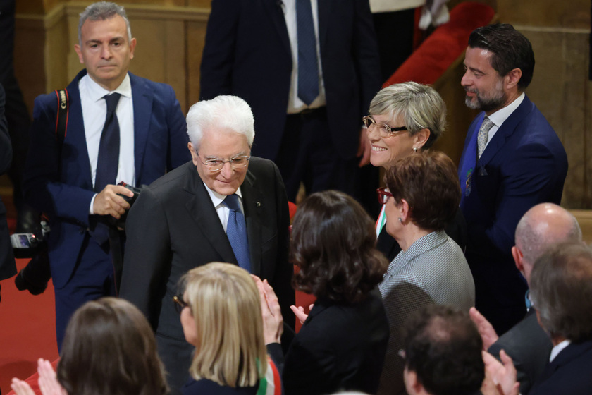 Mattarella alla commemorazione della strage di piazza della Loggia a Brescia