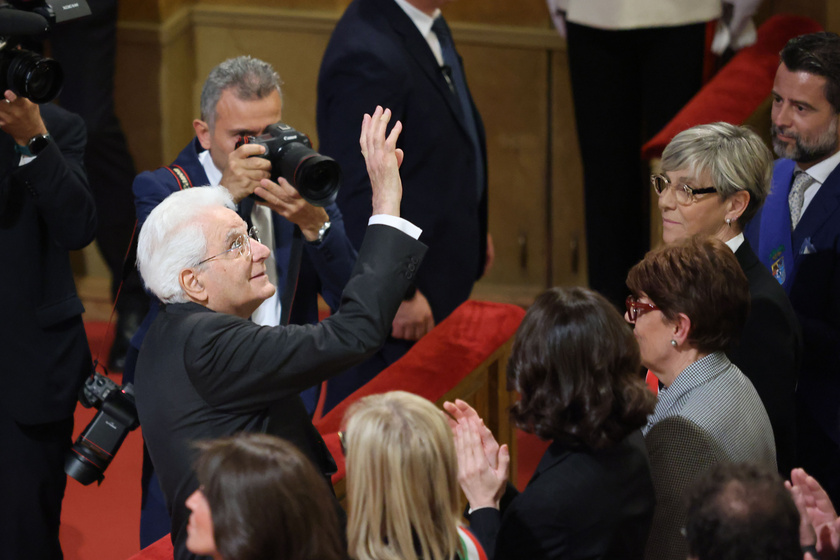 Mattarella alla commemorazione della strage di piazza della Loggia a Brescia