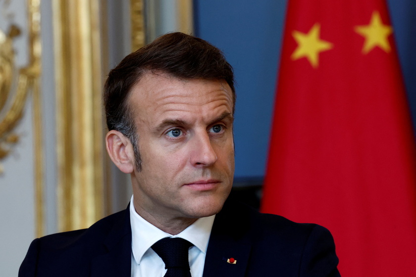 French President Macron receives Chinese President Xi Jinping for a State visit