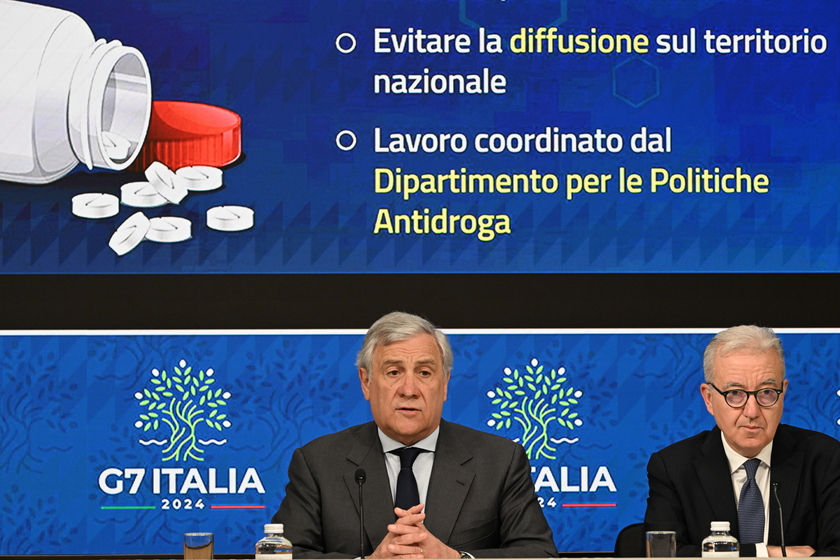 Tajani, contro il Fetanyl battaglia globale con Onu e Cina