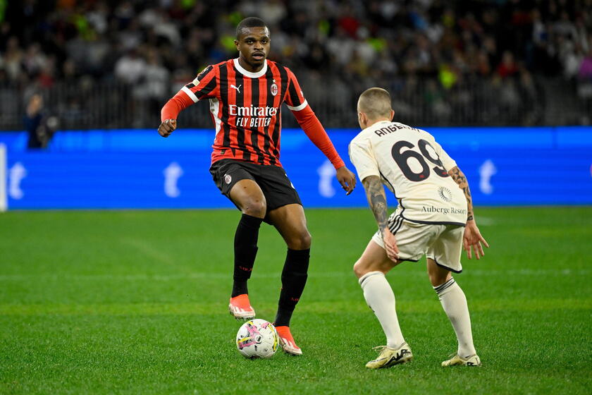 Soccer friendly AC Milan vs AS Roma