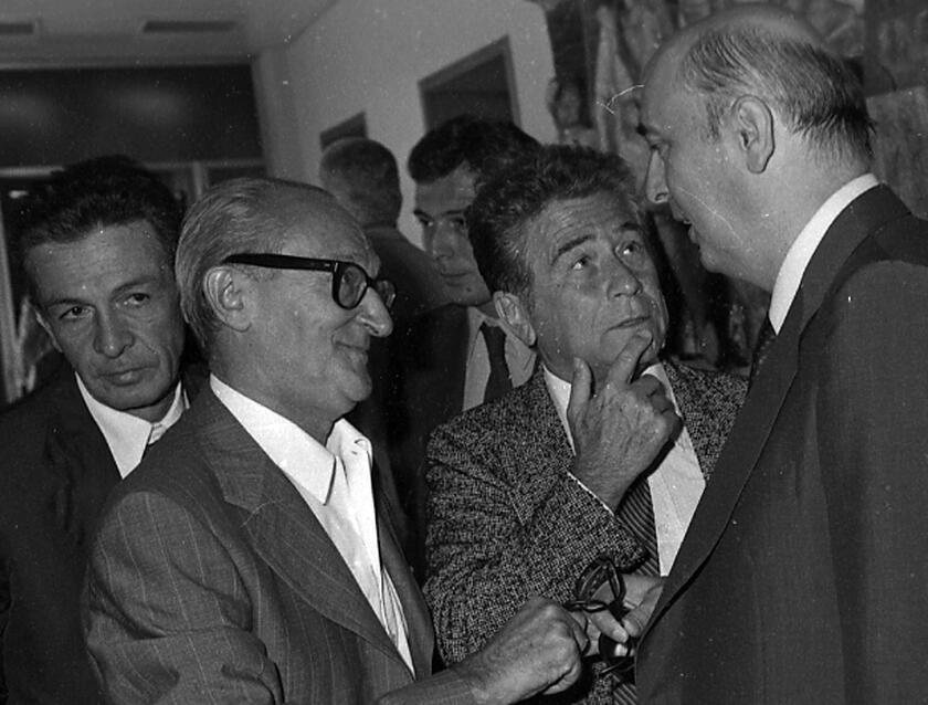 Enrico Berlinguer, Alessandro Natta, Luciano Barca e Giorgio Napolitano (1979)