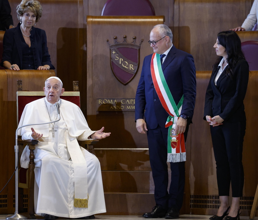 Pope Francis visits Rome