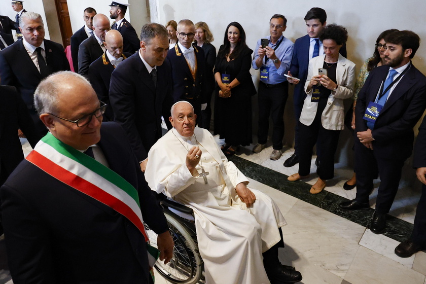 Pope Francis visits Rome