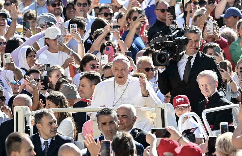 Pope Francis leads Wednesday general audience